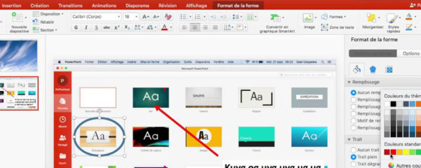 powerpoint en diaporama